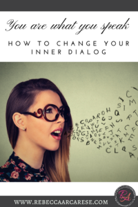 What do your thoughts "speak" to you about who you are? Does your inner dialogue create roadblocks for your journey? What does your inner voice echo in your ear? 