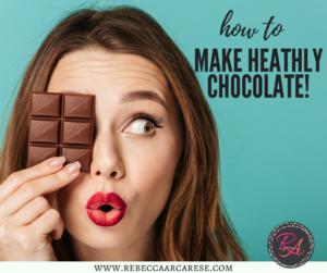 For the last two years I have been hooked on their fitness chocolate!  It is amazing.  You can find the full recipe here. There are some other great recipes as well as explanation on the fitness chocolate benefits.  