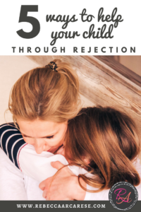 Rejection is hard.  No one relishes the term "trial by fire".  Especially when you see your child burn up in the flame of rejection.  